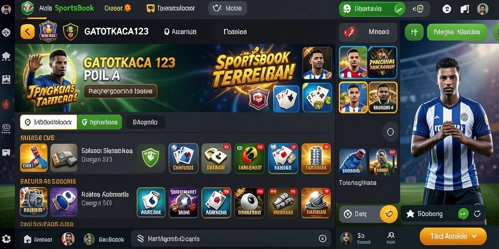 Tampilan gameplay GATOTKACA123 yang mengesankan dan interaktif dalam taruhan.