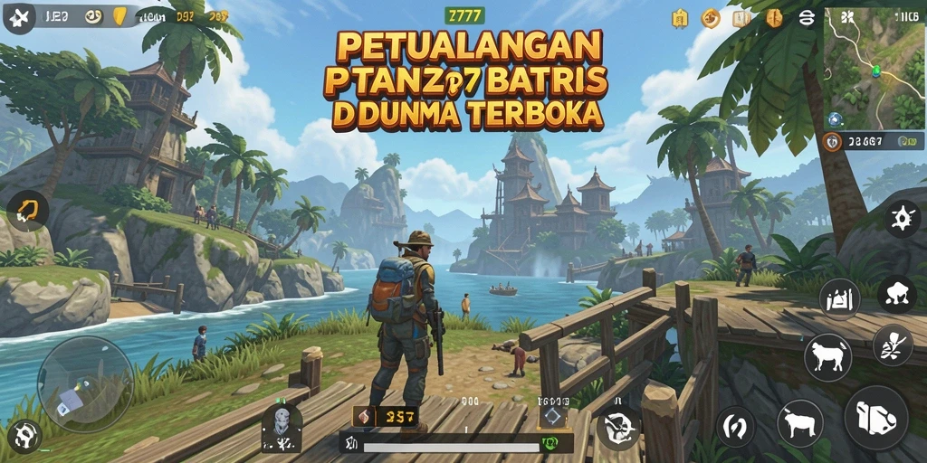 Tampilan gameplay JELAS777 yang mendebarkan dalam dunia terbuka.