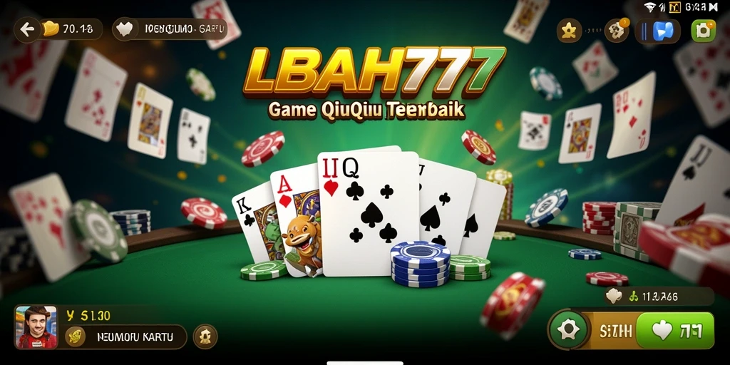Tampilan gameplay QiuQiu yang menarik dan interaktif.