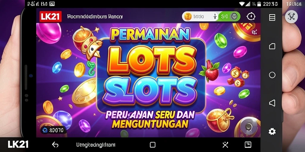 Tampilan menarik dari gameplay LK21 yang penuh warna dan animasi.