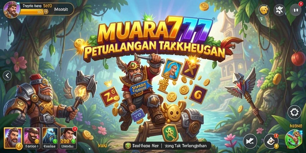 Tampilan screenshot gameplay seru MUARA777 dengan pemandangan menakjubkan.