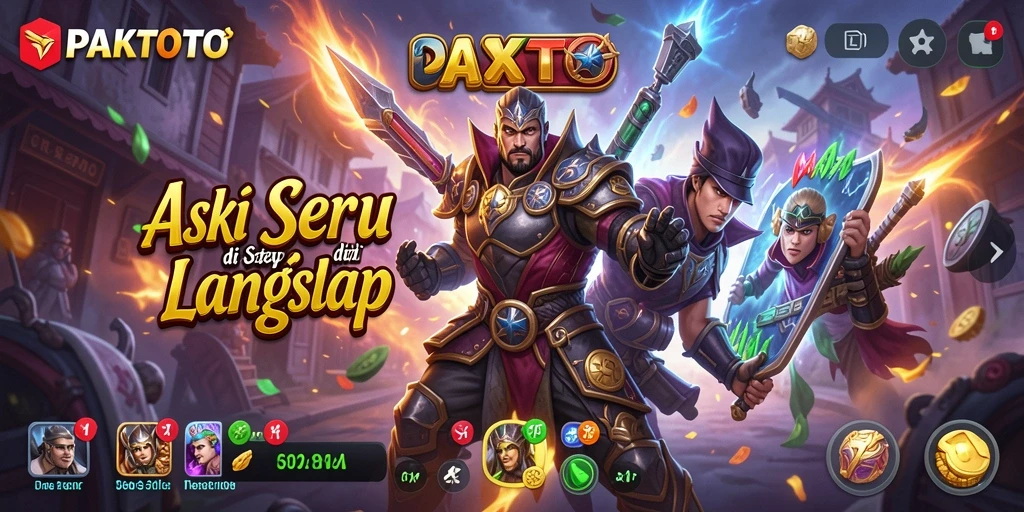 Tangkapan layar PAKTOTO menampilkan aksi seru dalam setiap pertarungan.