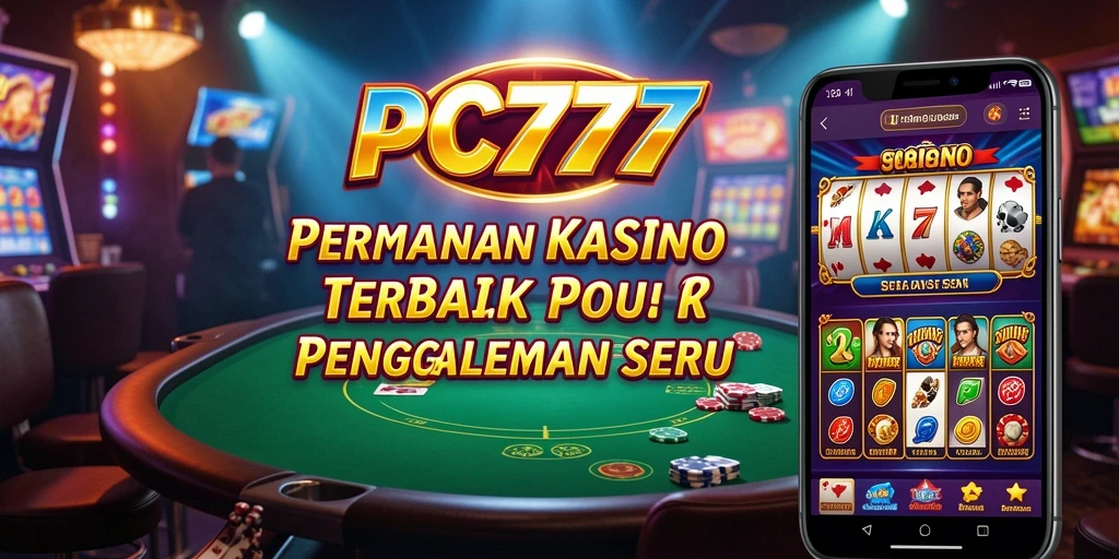 Screenshot PC777 menampilkan gameplay Kasino yang mengasyikkan dan seru.