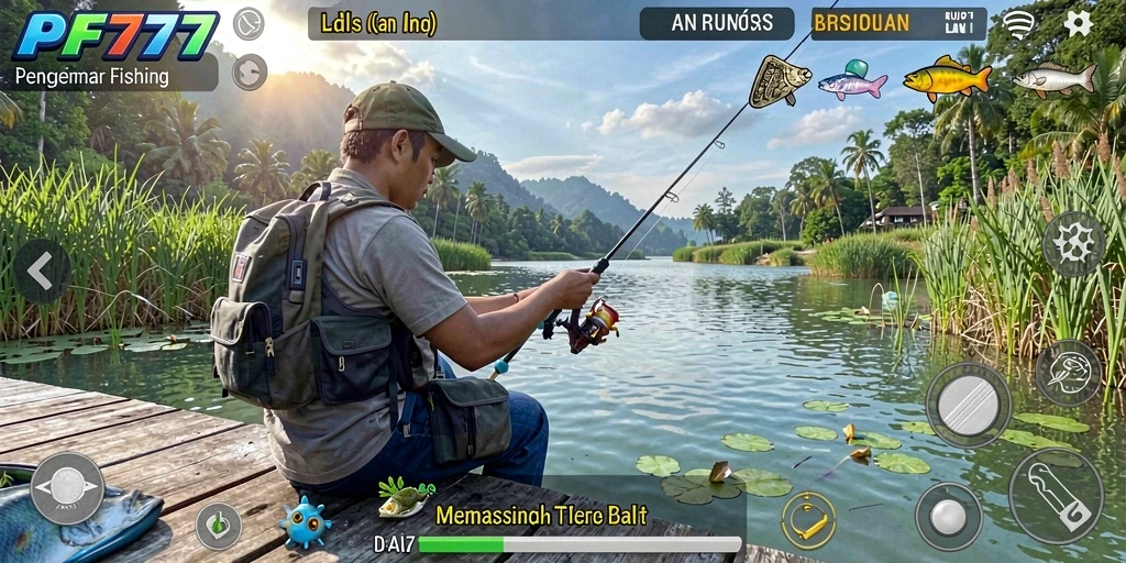 Tangkapan ikan besar dalam gameplay PF777 yang seru.