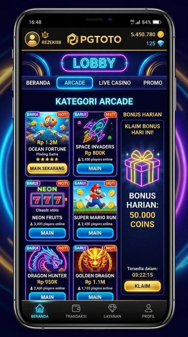 Fitur pencarian canggih di pgtoto untuk menemukan aplikasi dengan cepat.